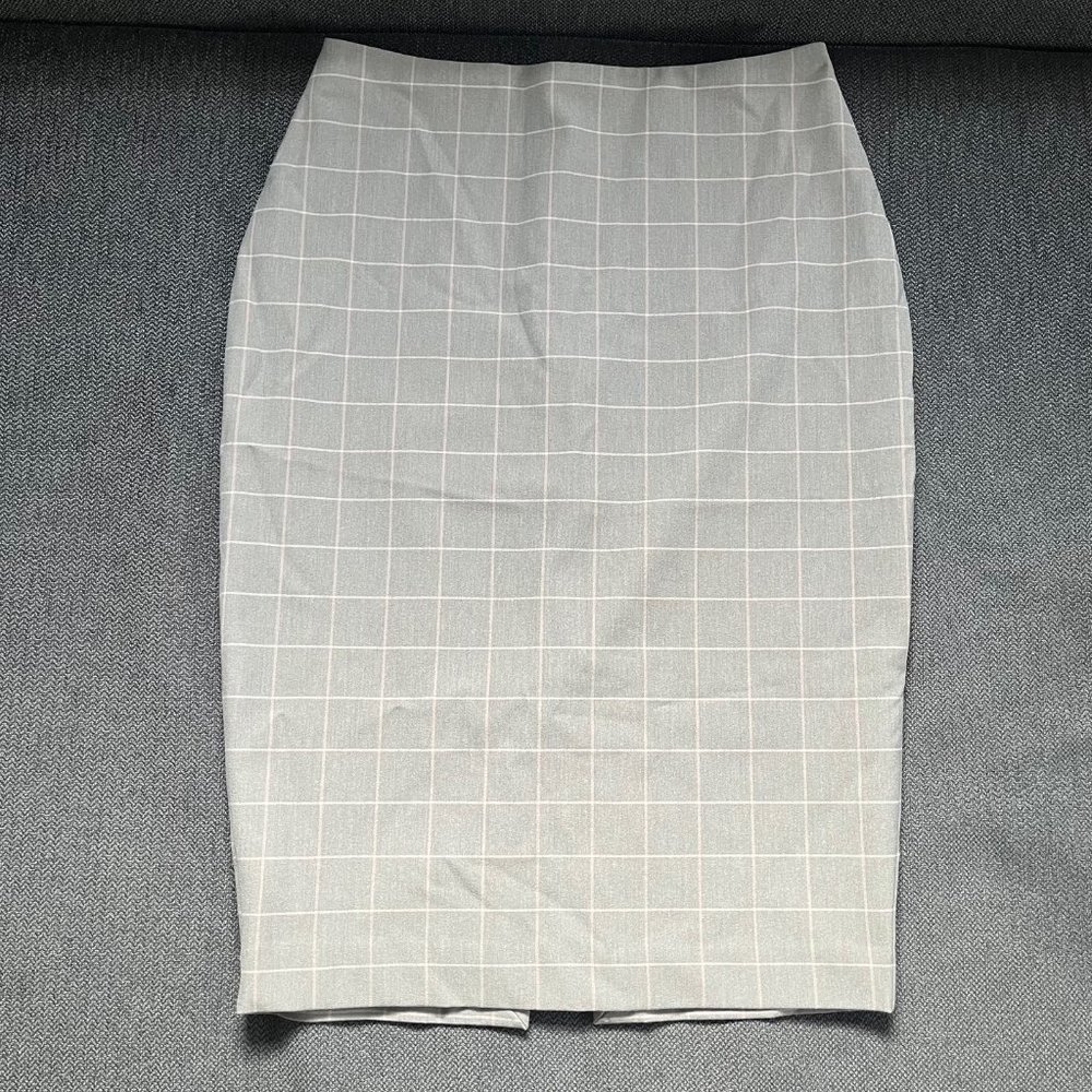 Express Pencil Skirt | Lilac and Light Grey | Women's Size 6